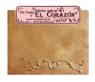 пигменты для лака для ногтей, EL Corazon перламутры, бронзовая втирка для ногтей, EL Corazon p-06 бронзовый