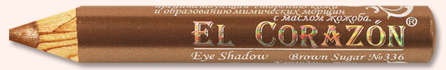 EL Corazon карандаш тени для глаз 336 Brown Sugar
