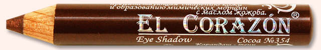 EL Corazon 354 Cocoa, карандаш-тени для глаз коричневого цвета